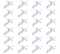 Sparkles Partyware Inflatable Seagull - Pack of 24-30"/76cm White Inflatable Seagull - Hawaii Beach Themed Party Decoration, Fun Present, Photobooth Accessory