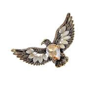 Sparkling Bird Brooch Adorable Animal Pin Stylish Lapel Pin Alloy Texture Suitable for Backpack and Cloth Decorations Animal Brooch Jewelry