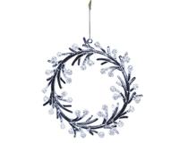 Sparkling Butterfly Deer Snowflake Ornament Shatterproof Acrylic Christmas Tree Decoration for Festival Tree Display Shatterproof Holiday Hanging Ornament