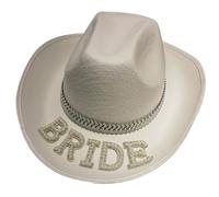 Sparkling Crystal Cowboy Hat Tassels Pearls For Bachelorette Party Disco For Actor Actress Western Hats For Women
