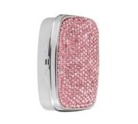 Sparkling Crystal Diamonds Pills Case Stylish Diamonds Studded Pills Holder Tablet Container for Daily Health Management