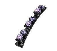 Sparkling Crystal Hairpin - Glittering Rhinestone Valet Set, Elegant Scalp Decor | Radiant Fashion Accent Accessories, Stylist Clip Ensemble, Ideal Party Styling for Sleek Feminine Charm Elements