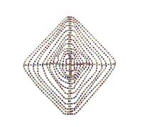 Sparkling Crystal Headband Bridal Shower Head Chain Wedding Party Headdress Framed Glass Dinner Banquet