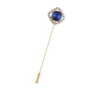 Sparkling Cubic Zirconia Brooch Stylish Chest Lapel Pin For Weddings Daily Wear Nonslip Light Comfortable CZ Crystal Wedding Lapel Pin