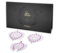 Sparkling Diamonds Intimate Jewellery Set - 3-Piece (Pink-Purple)