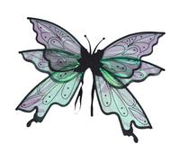 Sparkling Fairy Wings, Butterfly Costume, Role Play Dress Up, Lightweight Fabric Wings for Girls Women Adults, Halloween Angel Party Cosplay Accessory, Dress Up Wing