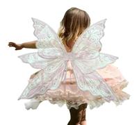 Sparkling Fairy Wings - Butterfly Wings Decoration, Fancy Dress | Dress-Up Rainbow Wings, Halloween Costume Symbol for Children