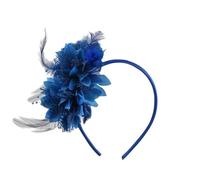Sparkling Feathered Hairhoop Hair Ornament For Carnivals Celebration Soft Elastic Band Bright Color Hairband For Event Music Festival Hairband