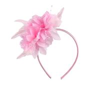 Sparkling Feathered Hairhoop Hair Ornament For Carnivals Celebration Soft Elastic Band Bright Color Hairband For Event Music Festival Hairband