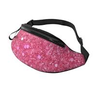 Sparkling Glitter Fanny Pack for Men Women Crossbody Waist Bag Waterproof Sports Belt Bag Outdoor Hip Pack
