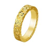 Sparkling Golden Ice Ring for Mother's Day, Adjustable Statement Jewellery with Blessing, Elegant for Mothers and Women Rings Set Men, one size, Copper, No Gemstone