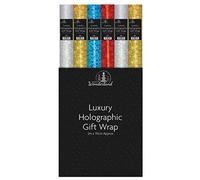 Sparkling Holographic Gift Wrap Roll Shiny Foil Party Roll Paper Wedding birthday Christmas Bag Present Craft Art Decoration Wrapping Paper Hamper Basket Wrapping (4)