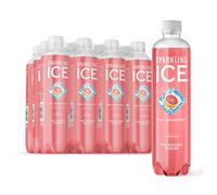Sparkling Ice, Pink Grapefruit Flavored Sparkling Water - Contains Vitamins- Only 12 calories- No Added Sugar - No Carbs (12 x 500ml Bottles)