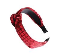 Sparkling Knotted Headband For Women With Sequins Nonslip High Skull Hairband For Music Festival Hair Styling Accessory