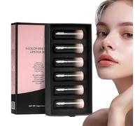 Sparkling Lipstick Kit, Shimmer Gloss Cosmetic, Long Lasting Matte Tint Extra, Beauty Tool with Modern Design, Makeup Supply for Women Girls Mom Daughter Daily Care Party Festival