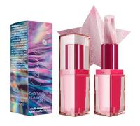 Sparkling Lipstick, Long-Lasting Lip Color, Glitter Lip Balm, Hydrating Formula, 2.6g Waterproof Finish, Perfect for Party and Night Out Looks, 1 Piece