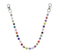 Sparkling Mixed Crystal Hip Chain Decorative Belt Strap Unisex Fashion Jewelry Accessory Hook on Stylish Belt Chain
