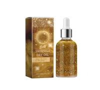 Sparkling Oil for the Body, Moisturizing Light Shimmer Glow Illuminator, Non Sticky Bodies Luminizer Liquid Highlighter Makeup Your Skin, Smooth Liquid Spray Summer Body Illuminator
