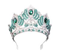 Sparkling Party Crowns with Crystal Comfortable Tiaras Comb Attachments for Proms Pageants and Themed Gatherings Crowns for Women