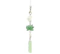 Sparkling Pendant Multifunctional Flower Chain Women Girls Pendant Keychain Bag Strap, フリーサイズ