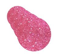 Sparkling Pink Glitter Car Air Fresheners Cards 4 Pcs Hanging Fragrance Scented Cards Long-Lasting Car Aromatherapy Tablets for Wardrobe Bathroom Car Interior Mirror Pendant Gifts
