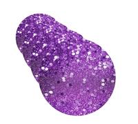 Sparkling Purple Glitter Car Air Fresheners Cards 4 Pcs Hanging Fragrance Scented Cards Long-Lasting Car Aromatherapy Tablets for Wardrobe Bathroom Car Interior Mirror Pendant Gifts