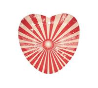 Sparkling Red Stripes Car Air Freshener Hanging, Long Lasting Scented Car Aromatherapy Tablets, Love form Fragrance Scented Cards for Vehicles, Bedroom, Wardrobe White-style