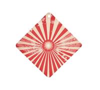 Sparkling Red Stripes Car Air Freshener Hanging, Long Lasting Scented Car Aromatherapy Tablets, Rhombus Fragrance Scented Cards for Vehicles, Bedroom, Wardrobe Gray-style