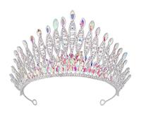 Sparkling Rhinestones Hairband Elegant Crystals Bridal Headpiece Adjustable Size Crowns For Bride And Beauty Pageants Pageant Crown