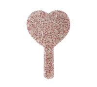 Sparkling Rhinestones Hand Mirrour With Handle Handheld Makeup Mirrour Vanity Mirrour Portable Cosmetic Mirrour Gifts