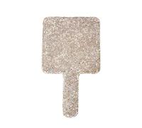 Sparkling Rhinestones Hand Mirrour With Handle Handheld Makeup Mirrour Vanity Mirrour Portable Cosmetic Mirrour Gifts