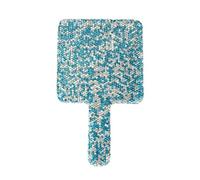 Sparkling Rhinestones Hand Mirrour With Handle Handheld Makeup Mirrour Vanity Mirrour Portable Cosmetic Mirrour Gifts