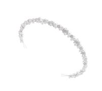 Sparkling Rhinestones & Pearls Hair Clip, Lightweight Elegant Design for Weddings Parties, Secure Grip Pearls Crystal Hair Clip