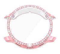 Sparkling Single Row Protector Cover Watch Case Stylish Electroplated Shell Smartwatch Protector