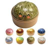 Sparkling Soft Dumpling - Glitter Dumpling, Slow-Rising Sensory Compress for Stress Relief, Ideal for Anxious Students and Office Professionals Needing a Desk Break (Dark green)
