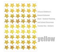 Sparkling Star Incentive Stickers for Teachers Student Reward Labels for Behavior Management Journal Planner Photo Album Adhesive Stars for Scrapbooking