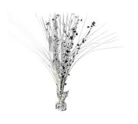 Sparkling Star Table Centerpieces Designed For Wedding, Birthday, Anniversary, And Home Event Decorations To Add A Dazzling Focal Point(Silver Black)