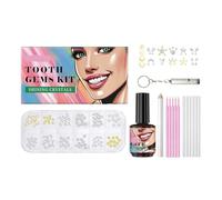 Sparkling Tooth Gem Kit - Customizable Dental Jewelry for A Dazzling Smile(3PCS)