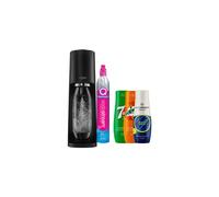Sparkling water maker SodaStream Terra Black + syrup set (7Up x Mirinda x Energy)