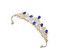 Sparkling Wedding Crown With Dazzling Rhinestones Crystal Design Comfortable Alloy Structure Metal Headpiece For Daily Dazzling Princess Photo Crown