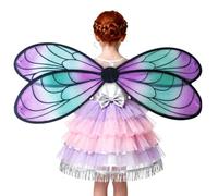 Sparkling Wing - 73x37 Centimeters, Flexible Strap Backpiece, Novelty Dress Up Prop | Festival Celebration Themed Photoshoot School Play Halloween Birthday Gift Kids Imaginative Game Fairies