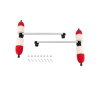 SparklWLeaf 1 Pair Kayaks Safe Outrigger Aluminum Rod Detachable Fishing Stabilizers for Raft Boat Canoes for Outdoor Stable Inflatable kayak
