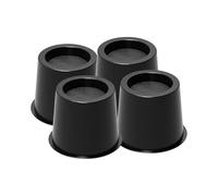 SparklWLeaf 4/9/30PCS Bed Risers Heavy Duty Height Increase 3 inch Round for Couch Chair Cabinet for furniture(4pcs)