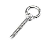 SparklWLeaf Lifting Eye Bolt 1Pc M14 M16 M20 Lengthened 304 Stainless Steel Eyebolt Round Lifting Eye Bolt Ring Hook Screw Longer Length Big Size(Size M14X150mm)