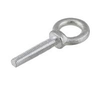 SparklWLeaf Lifting Eye Bolt 1PCS M6 M8 M10 M12 M14 M16 M18 M20 Galvanized Eye Bolt Marine Lifting Screws Ring Loop Hole for Cable Rope Eyebolt(M8x50mm)