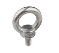 SparklWLeaf Lifting Eye Bolt M3 M4 M5 M6 M8 M10 M12 304 Stainless Steel Lifting Eye Nuts/Screw Ring Eyebolt Hooking Nut Screws Bolts(Lifting Nut,M8 2pcs)