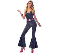 Sparkly Disco Diva Costume with Flare Pants - Size 14-16 - 1 PC