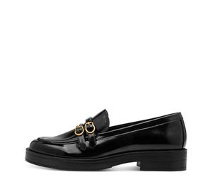 Sparkly double buckle slippers for women Tamaris Essentials Noir 36