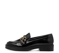 Sparkly double buckle slippers for women Tamaris Essentials Noir 40