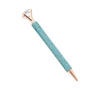 Sparkly Pens,Push-button Ballpoint Writing Tool with Large Gem,Women Fancy Pens | for Daily Writing Quotes Desk Word Work Offices Friend Coworkers Teacher Nurse